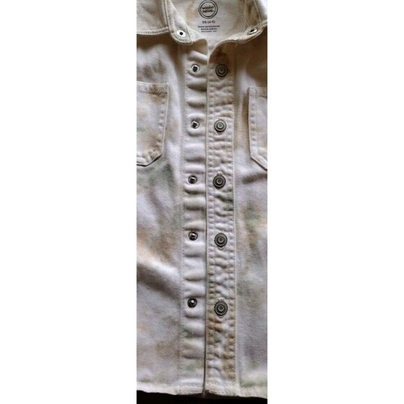 Wonder Nation Jacket XS Kids Tie Dye Snap Fall - Picture 6 of 15